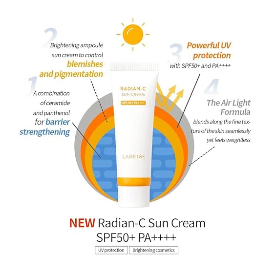 Laneige RADIAN-C SUNCREAM 50ml(SPF50+)