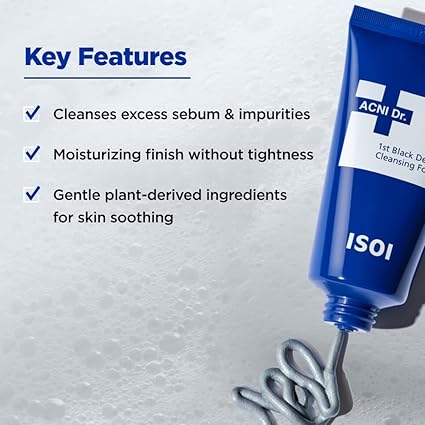 ISOI Acni Dr. 1st Black Deep Cleansing Foam 75ml