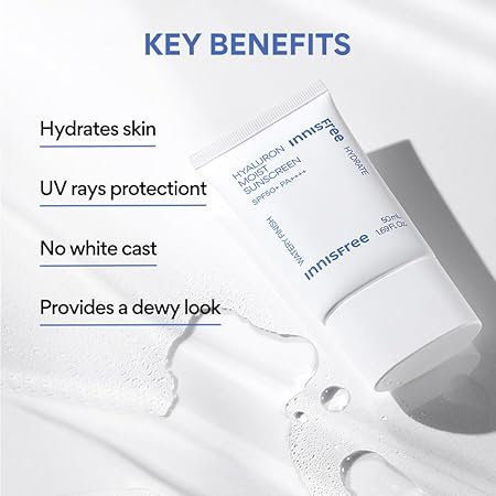 Innisfree Hyaluron Moist Sunscreen SPF50+ PA++++ 50ml