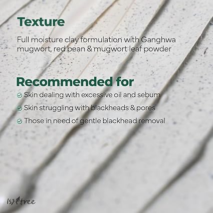 Isntree Mugwort Calming Clay Mask 100ml