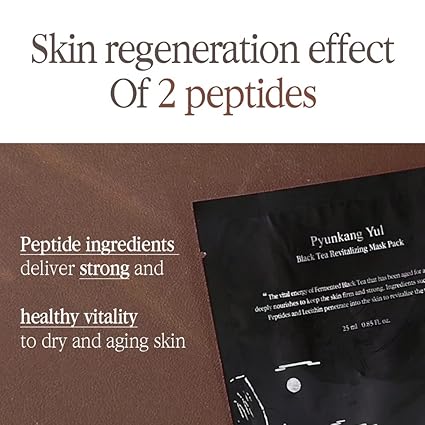Pyunkang Yul Black Tea Revitalizing Mask Pack Set 25ml x 10 pcs