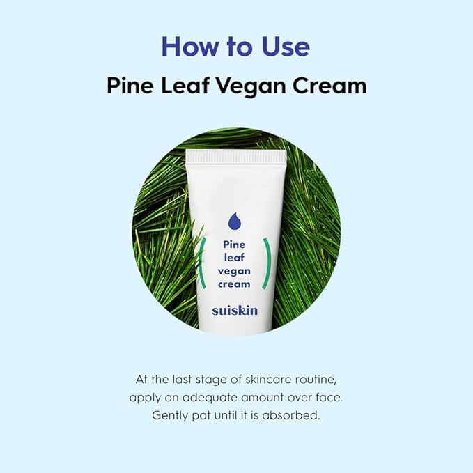 SUISKIN Pine Leaf Vegan Cream - 50ml