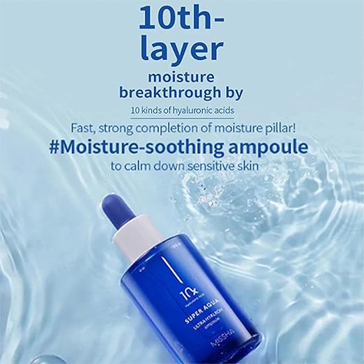 Missha Super Aqua Ultra Hyalron Oil-Free Hydrating Ampoule 40ml