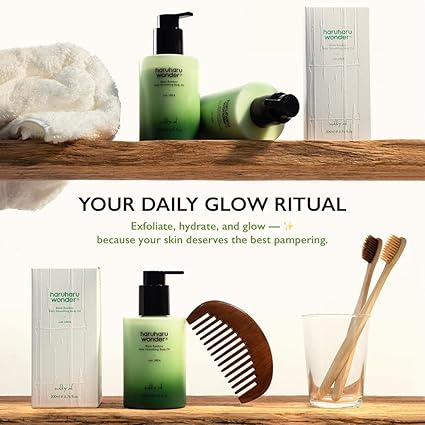 Haruharu Wonder Black Bamboo Daily Soothing Body Oil 200ml