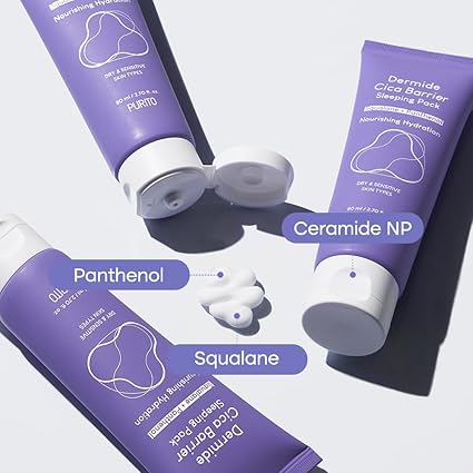 PURITO Dermide Cica Barrier Sleeping Pack 80ml