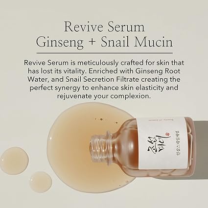 Beauty Of Joseon Revive Serum : Ginseng + Snail Mucin 30ml