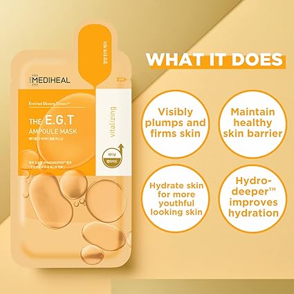 Mediheal The E.G.T Nourishing Ampoule Mask 10ea