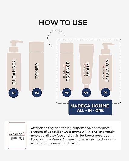 Centellian 24 Madeca Homme ALL IN ONE 125ml