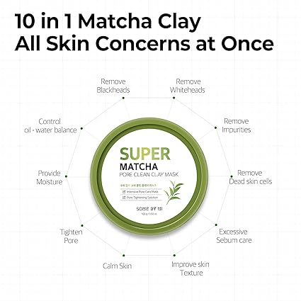 Some By Mi SUPER MATCHA PORE CLEAN CLAY MASK 100g