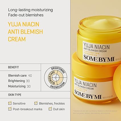 Some By Mi Yuja Niacin Anti Blemish Care Cream 60g