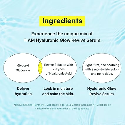 Tiam Hyaluronic Glow Revive Serum - 40ml