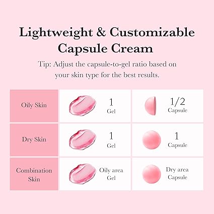 medicube TXA+Niacinamide Capsule Cream as the next step for after spot care|Ultimate Dual Radiance Moisturizer|Uneven Skin Tone, Texture, Hydration|Tranexamic Acid&Niacinamide|Korean Skincare|1.94oz