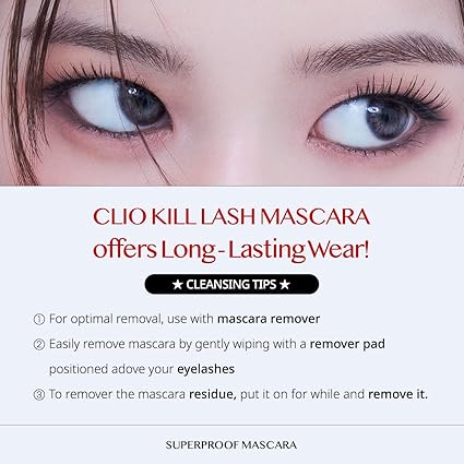 CLIO NEW KILL LASH SUPERPROOF MASCARA 7g