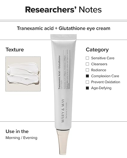 Mary & May Tranexamic Acid+Glutathione Eye Cream 12g [Miniature]
