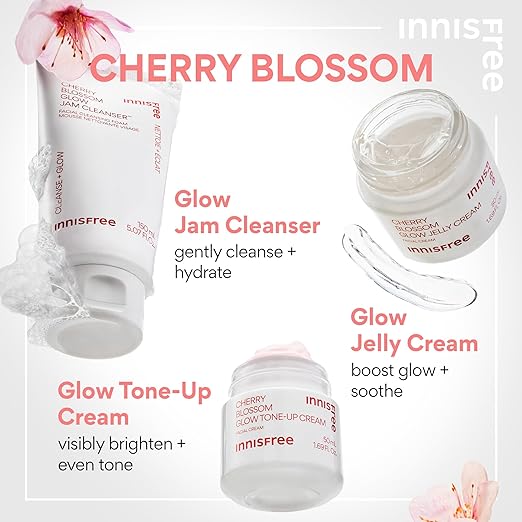 Innisfree Dewy Glow Tone-Up Cream - With Jeju Cherry Blossom 50ml