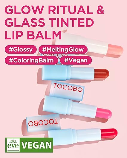 Tocobo Glass Tinted Lip Balm - 3 types