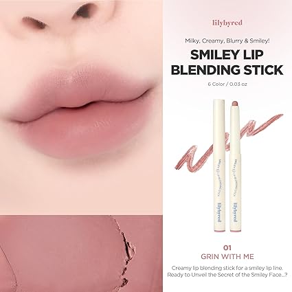 Lily By Red Smiley Lip Blending Stick #01 Grin with me