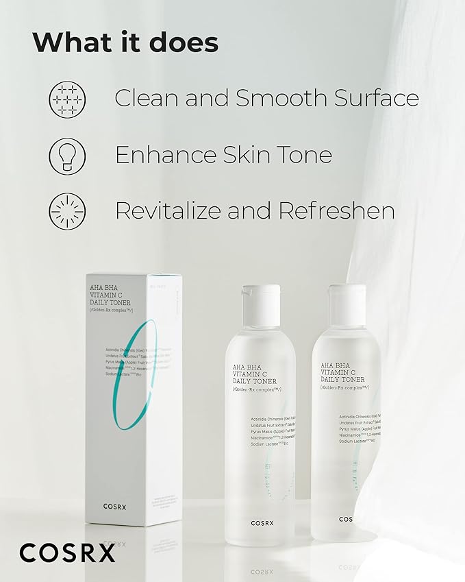 Cosrx Refresh AHA BHA Vitamin C Daily Toner 280ml