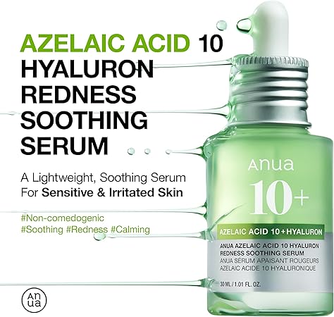 Anua AZELAIC HYALURON SOOTHING SERUM 30ML