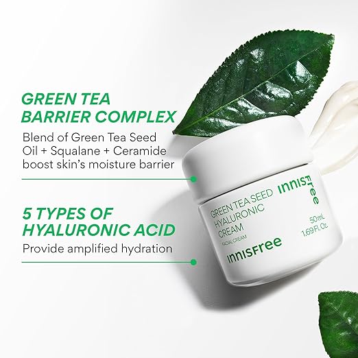 Innisfree Green Tea Hyaluronic Cream 50ml
