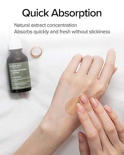 Mary & May  Houttuynia Cordata +Tea Tree Serum - 30ml