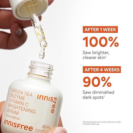 Innisfree Vitamin C Green Tea Enzyme Brightening Serum 30ml