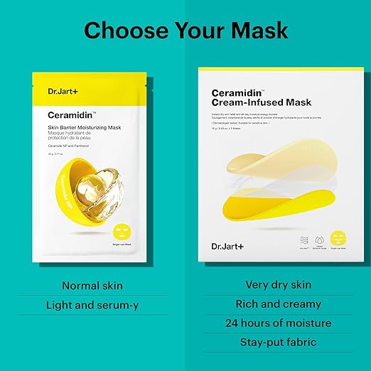 Dr.Jart+ CERAMIDIN CREAM-INFUSED MASK 18g - 5pcs