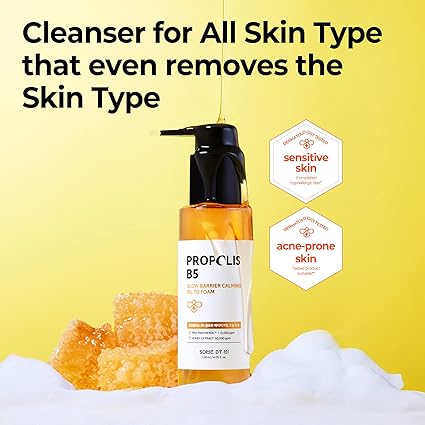 Some By Mi Propolis B5 Glow Barrier Calming Oil To Foam 120ml