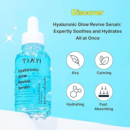 Tiam Hyaluronic Glow Revive Serum - 40ml