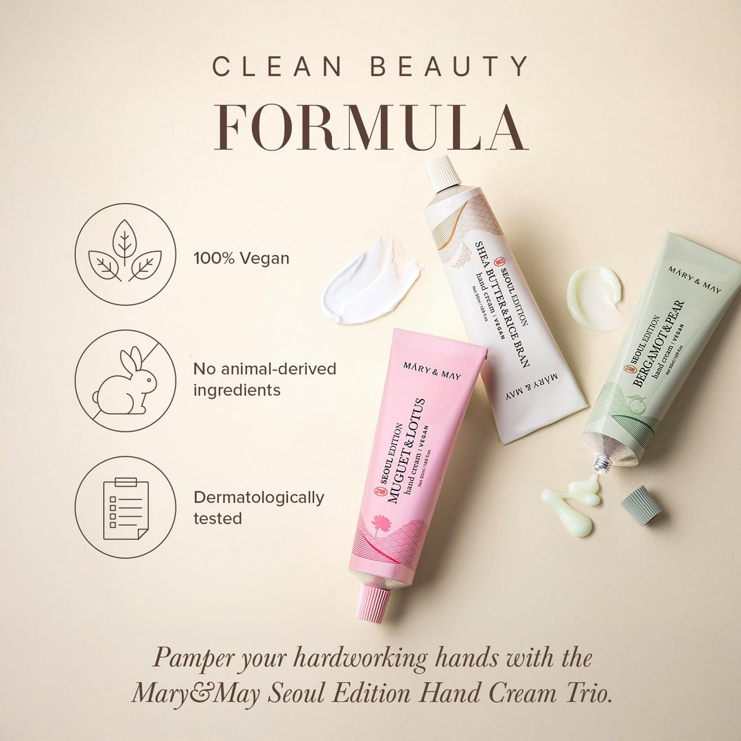 Mary & May Seoul Edition BERGAMOT & PEAR Hand Cream 50ml