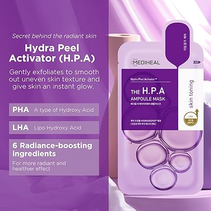 Mediheal The H.P.A Glowing Ampoule Mask 10ea