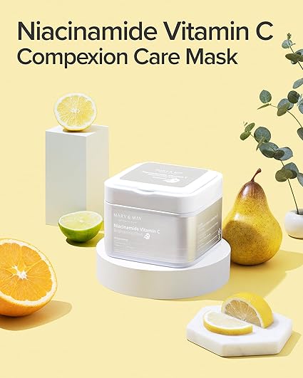 Mary & May Niacinamide Vitamin C Brightening Mask 30EA/400g