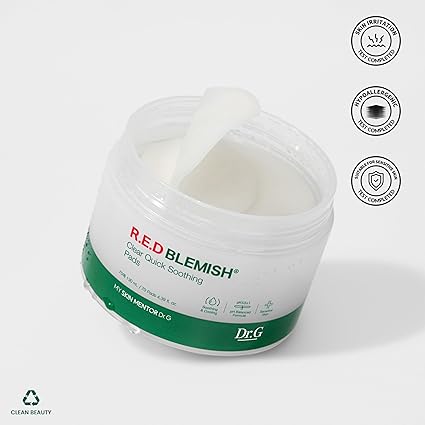 Dr.G Red Blemish Clear Quick Soothing Pads 70ea