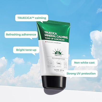 Some By Mi Truecica Mineral Calming Tone-Up Suncream 50ml