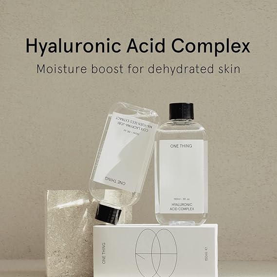 One Thing Hyaluronic Acid Complex HA Hydrating Moisturizing Vegan Daily Toner  150ml