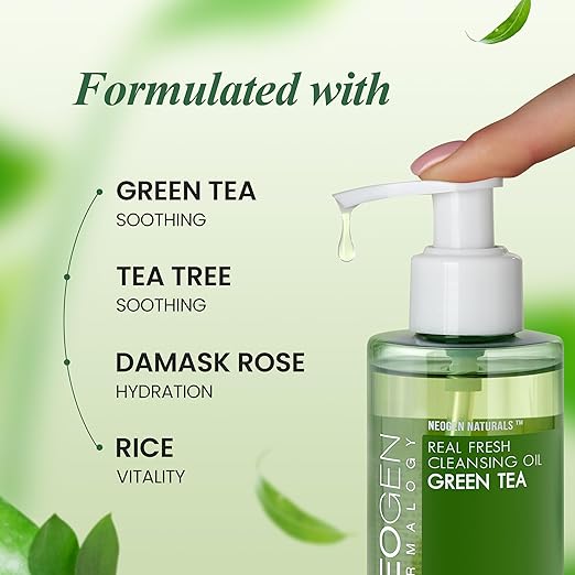 Neogen DERMALOGY REAL FRESH CLEANSING OIL GREEN TEA 285ML