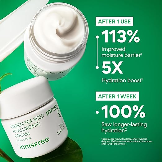Innisfree Green Tea Hyaluronic Cream 50ml