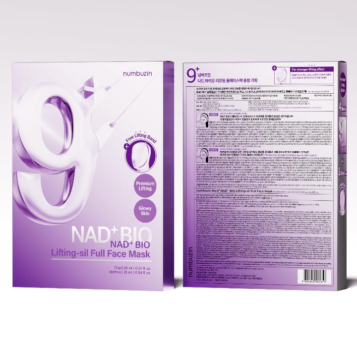 NUMBUZIN NMN BIO Lifting-sil Full Face Mask 4ea