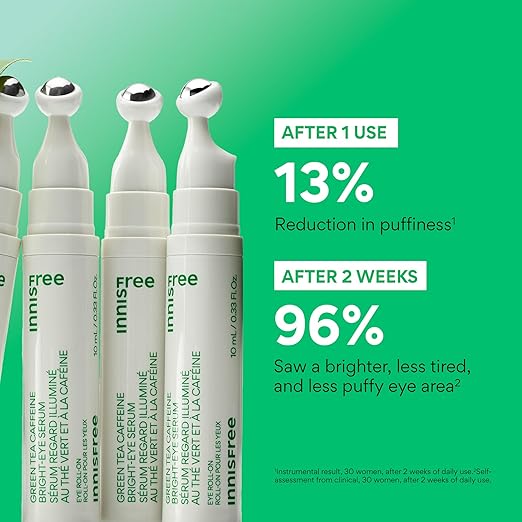 Innisfree Green Tea Hyaluronic Glow Eye & Face Ball 10ml