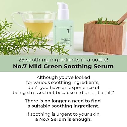 Numbuzin No. 7 Mild Green Soothing Serum 50ml