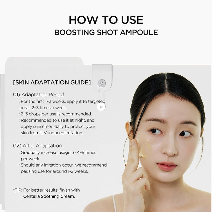 Skin1004 Madagascar Centella Retinol 0.2 Boosting Shot Ampoule 30ml