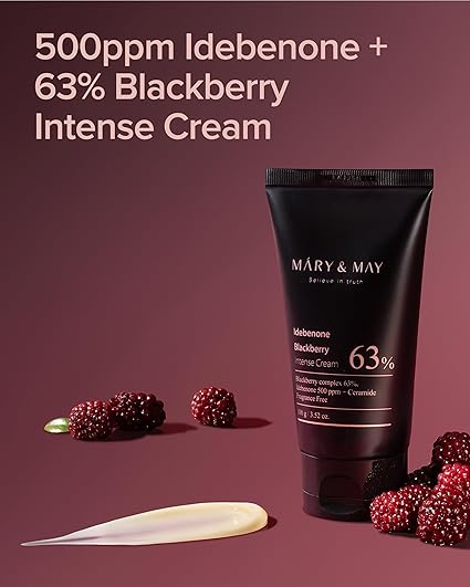 Mary & May Idebenone Blackberry Intense Cream 100g