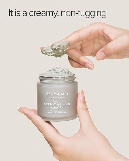 Mary & May  CICA TeaTree Soothing Wash off Pack 125g