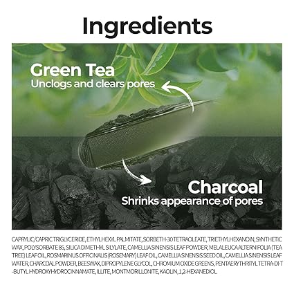 Numbuzin No.3 Pore & Makeup Cleansing Balm With Green Tea And Charcoal 85g