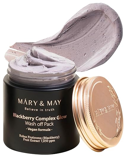 Mary & May Blackberry Complex Glow Wash off Pack 125g