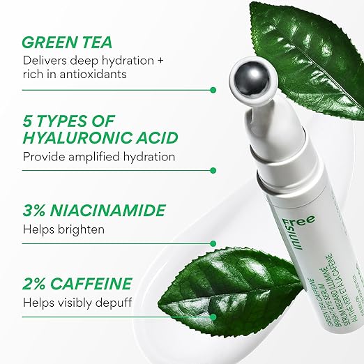 Innisfree Green Tea Hyaluronic Glow Eye & Face Ball 10ml