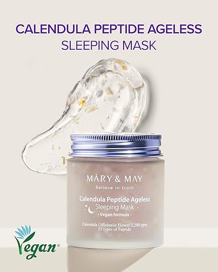 Mary & May Calendula Peptide Ageless Sleeping Mask 110g