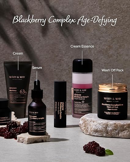 Mary & May Idebenone Blackberry Intense Cream 100g