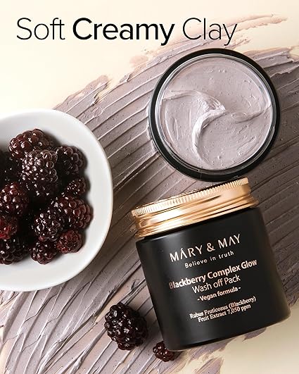 Mary & May Blackberry Complex Glow Wash off Pack 125g