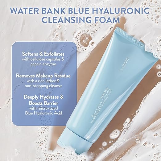 Laneige Water Bank Blue Hyaluronic Cleansing Foam 150ml